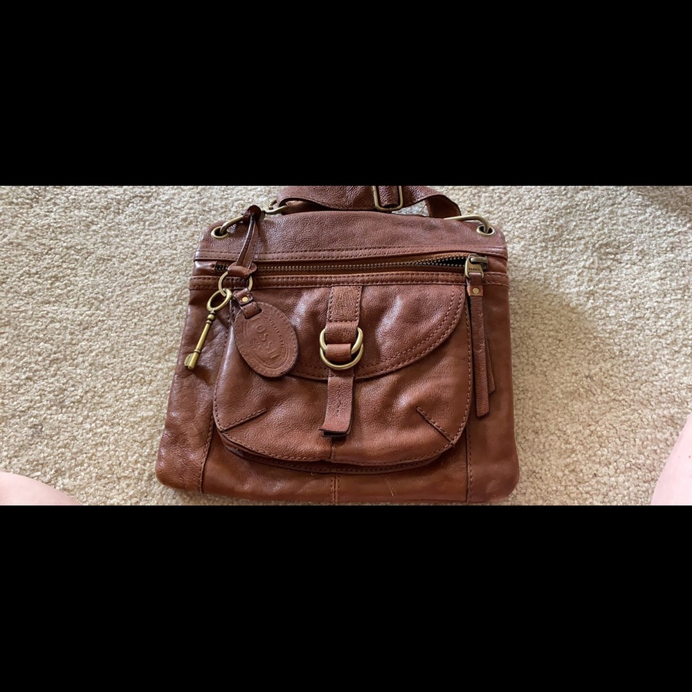 Fossil Leather Crossbody